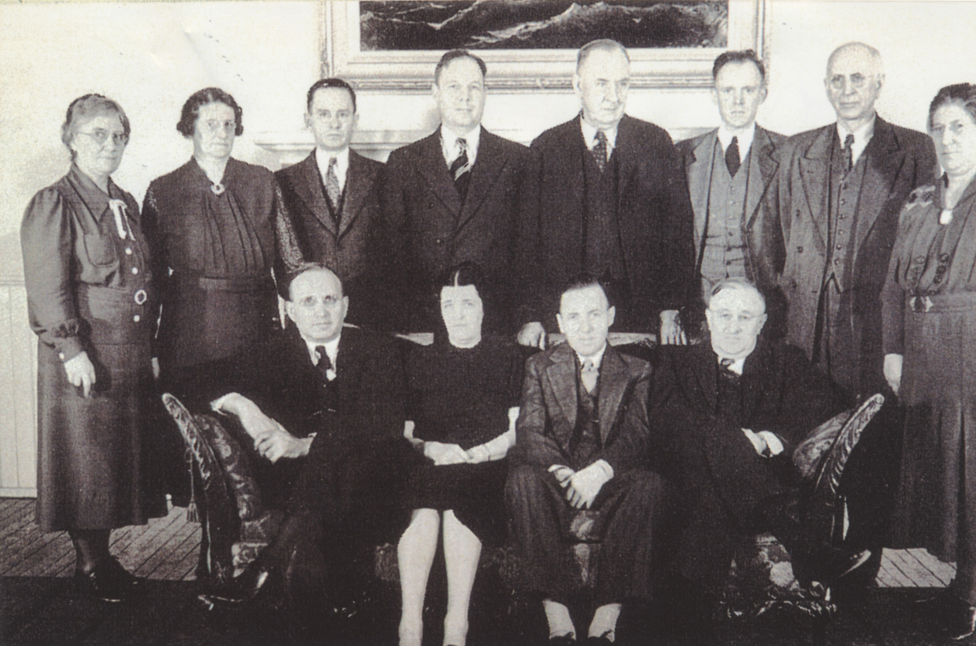 1937–38 faculty council