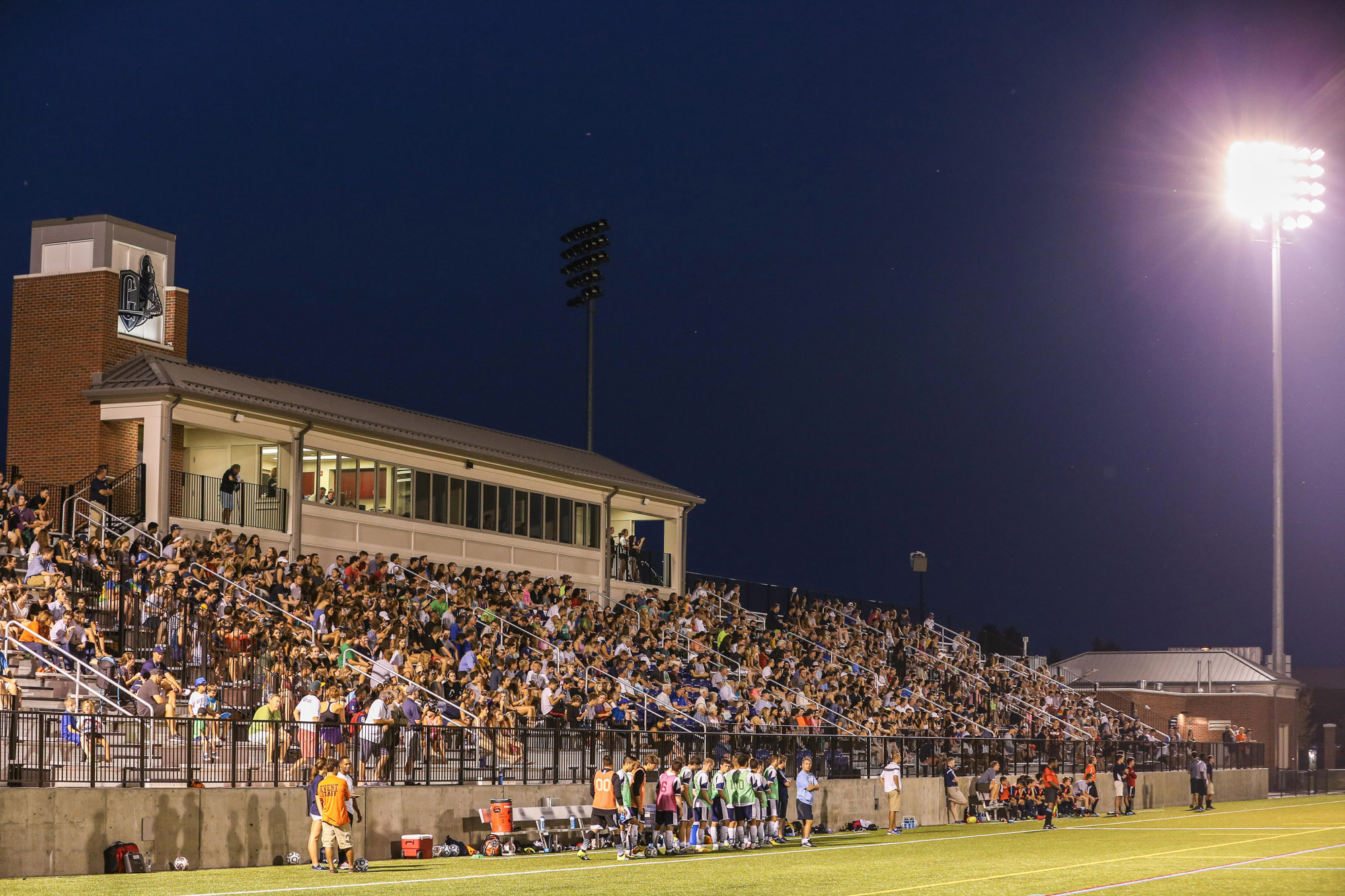 New college stadium opening competition