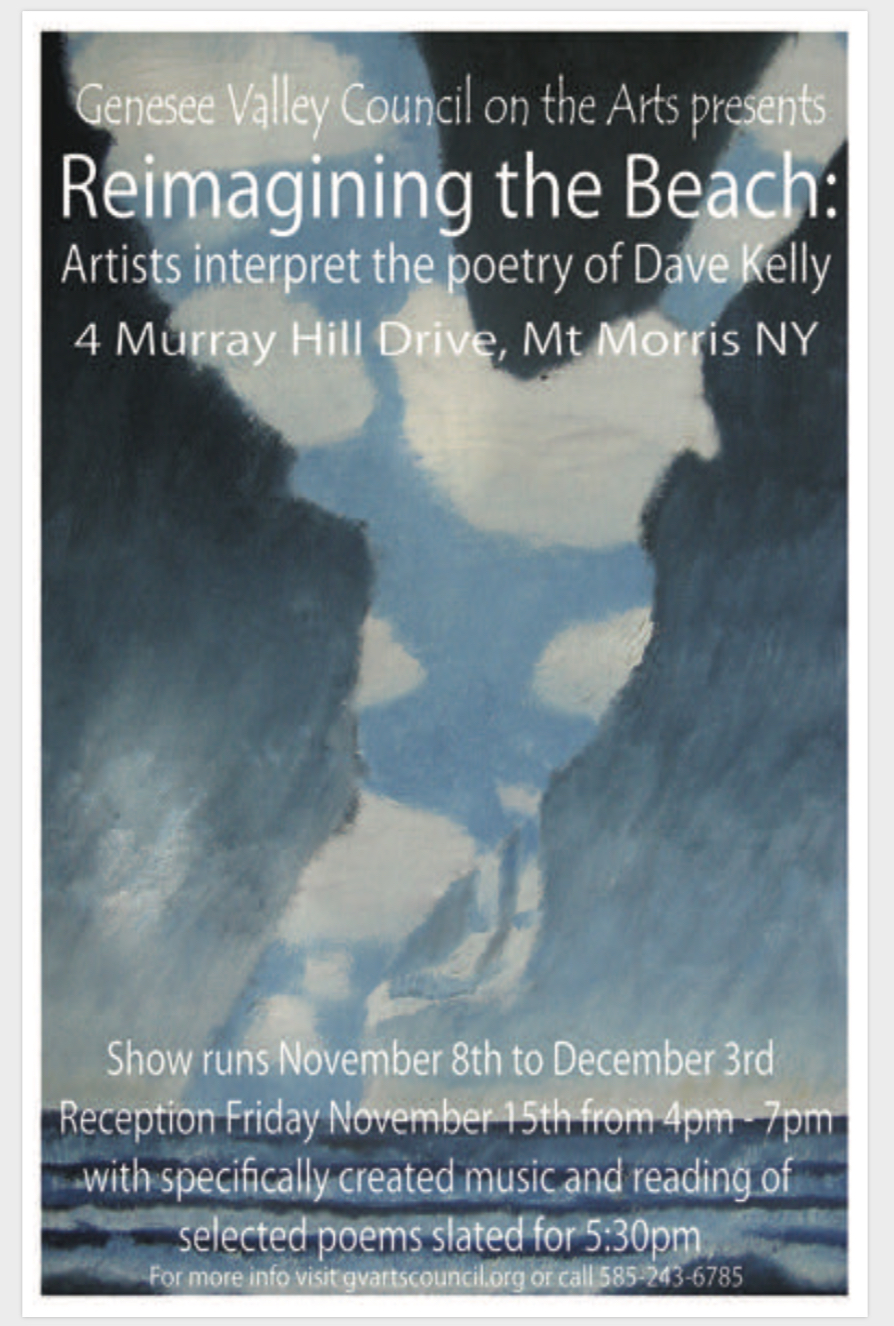 Reimagining The Beach: Artists Interpret The Poetry Of Dave Kelly 