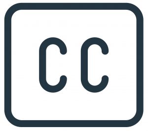 Closed Caption logo